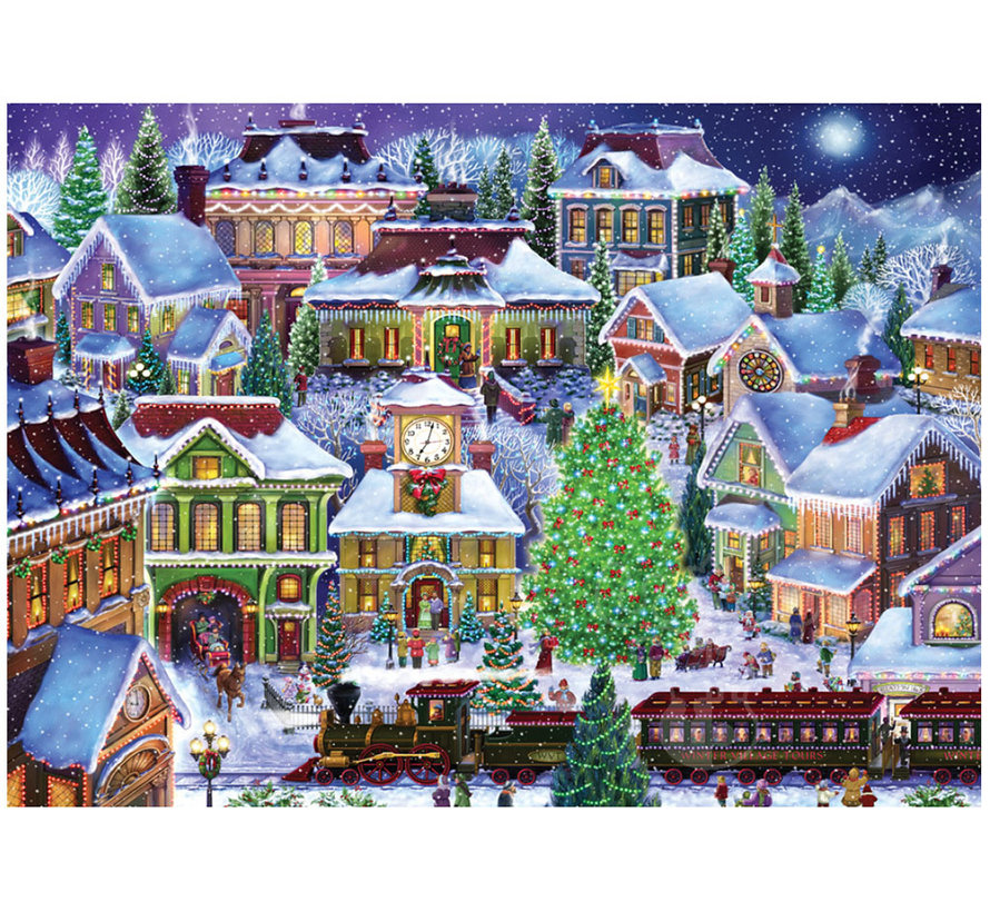 Vermont Christmas Co. Christmas Village Puzzle 1000pcs