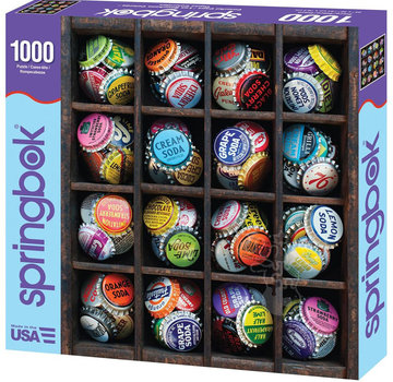 Springbok FINAL SALE Springbok Colorful Caps Puzzle 1000pcs