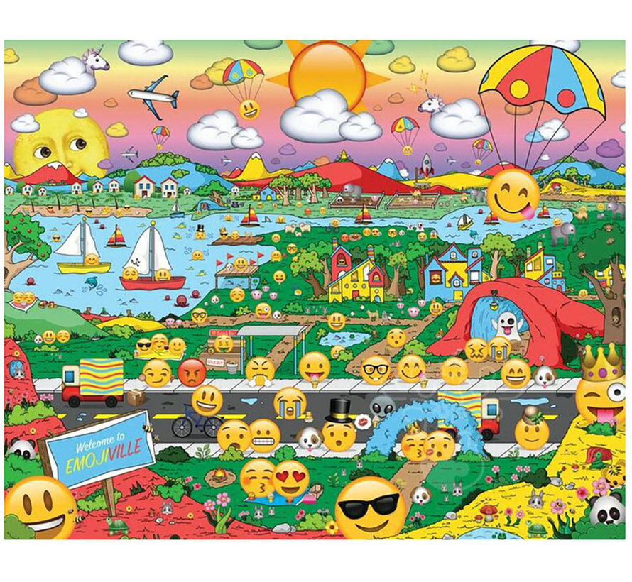 Springbok Emojiville Puzzle 1000pcs