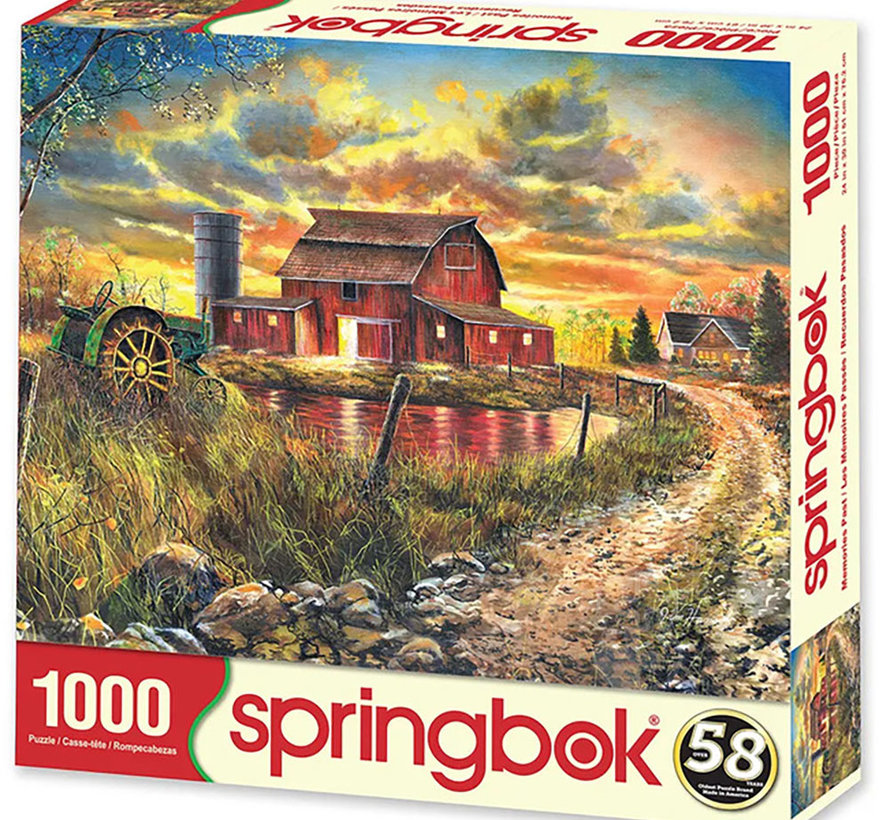 Springbok Memories Past Puzzle 1000pcs