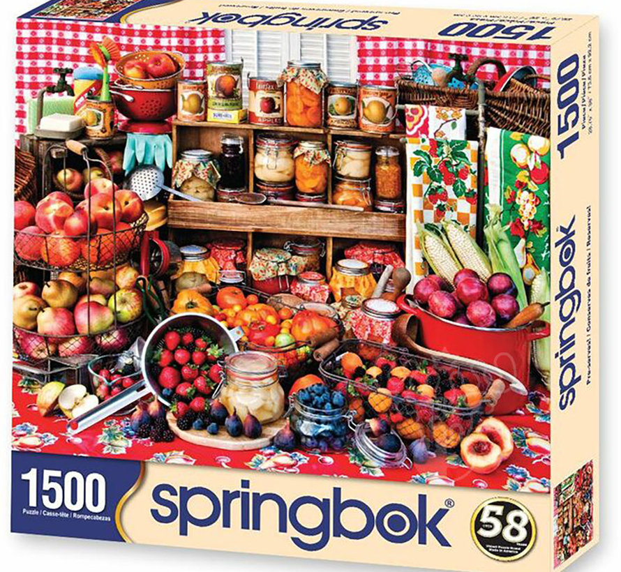 Springbok Pre-Serves! Puzzle 1500pcs