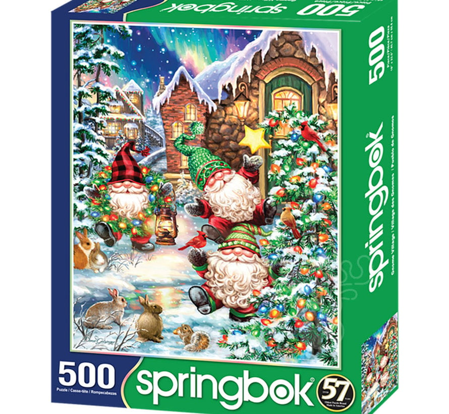 Springbok Gnome Village Puzzle 500pcs