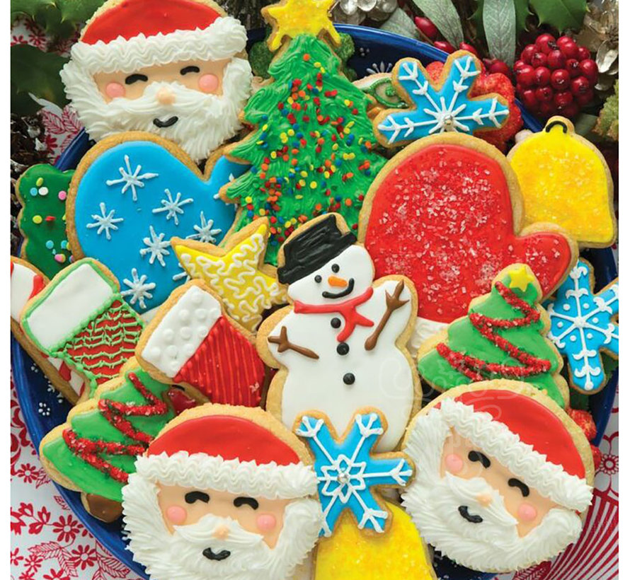 Springbok Cookies & Christmas Puzzle 1000pcs