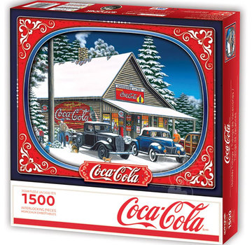 Springbok Springbok Coca-Cola Holiday Tidings Puzzle 1500pcs