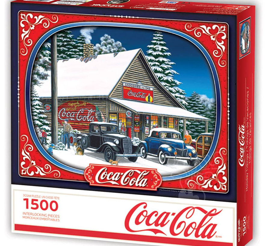 Springbok Coca-Cola Holiday Tidings Puzzle 1500pcs