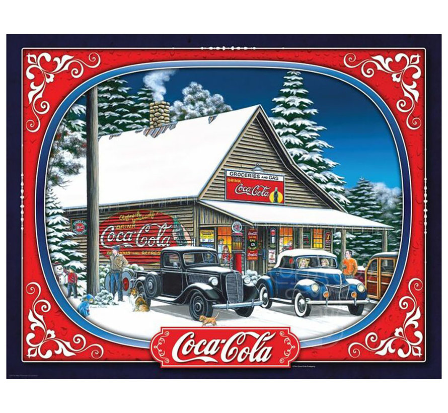 Springbok Coca-Cola Holiday Tidings Puzzle 1500pcs