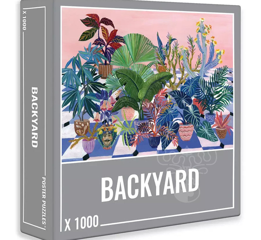 Cloudberries Backyard Puzzle 1000pcs