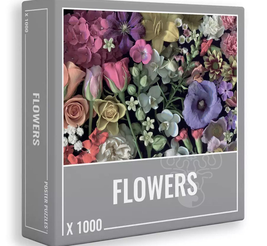 Cloudberries Flowers Puzzle 1000pcs