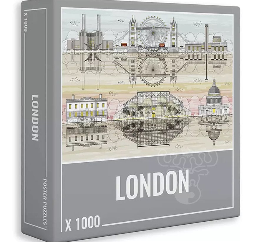 Cloudberries London Puzzle 1000pcs