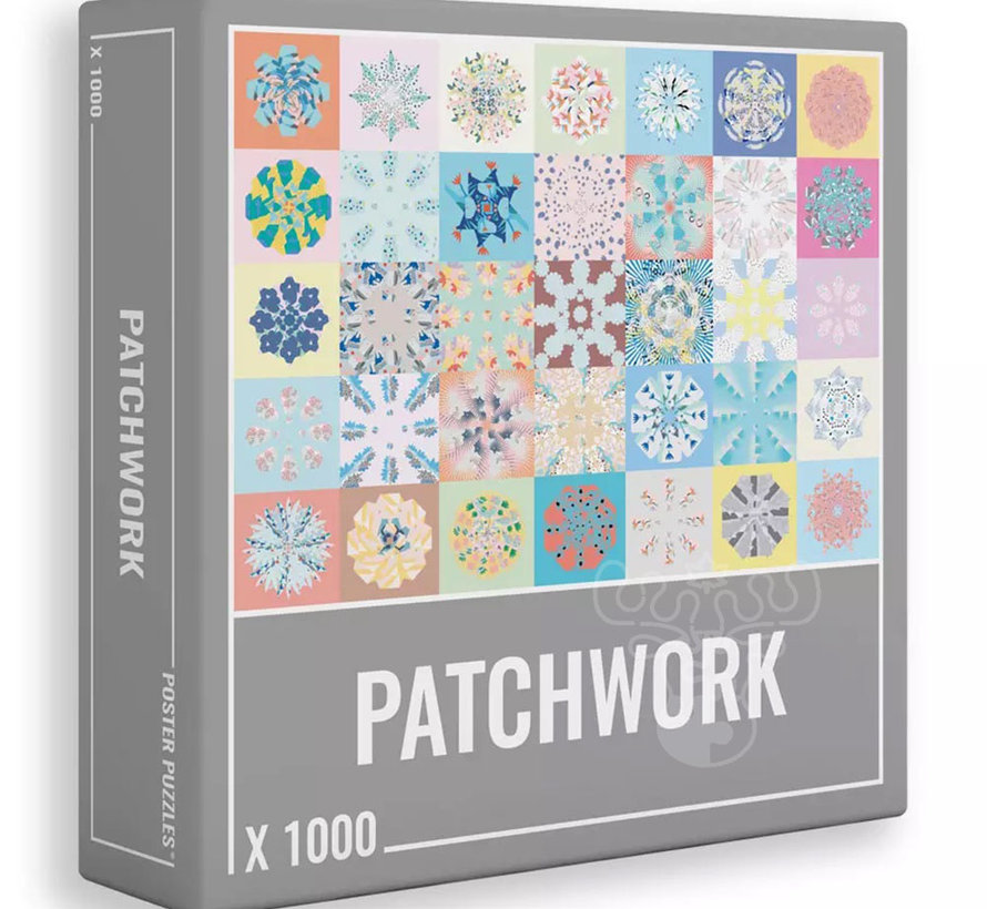 Cloudberries Patchwork Puzzle 1000pcs