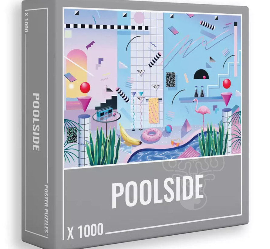 Cloudberries Poolside Puzzle 1000pcs