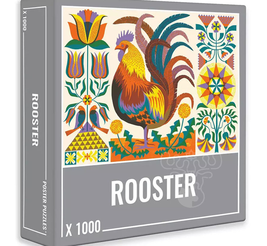 Cloudberries Rooster Puzzle 1000pcs