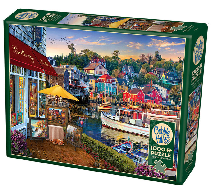 Cobble Hill Harbor Gallery Puzzle 1000pcs Puzzles Canada