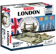4D Puzz 4D Puzz Cityscape London Time 4D Puzzle 1100+pcs