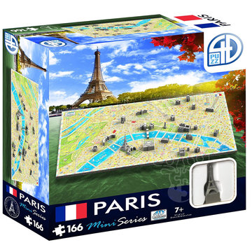 4D Puzz 4D Puzz Cityscape Mini Paris 4D Puzzle 166pcs
