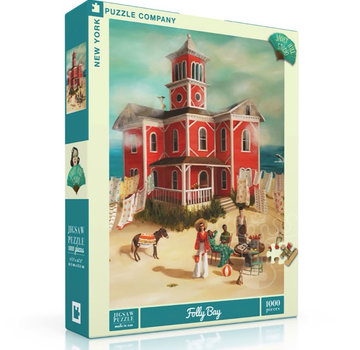 New York Puzzle Company New York Puzzle Co. Janet Hill: Folly Bay Puzzle 1000pcs