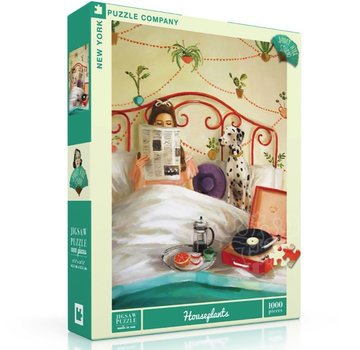 New York Puzzle Company New York Puzzle Co. Janet Hill: Houseplants Puzzle 1000pcs