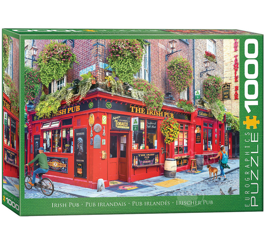 Eurographics Artist Label Irish Pub Puzzle 1000pcs