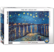 Eurographics Eurographics Fine Art van Gogh: The Starry Night Over The Rhone Puzzle 1000pcs
