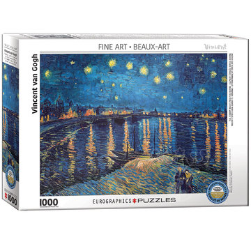 Eurographics Eurographics Fine Art van Gogh: The Starry Night Over The Rhone Puzzle 1000pcs