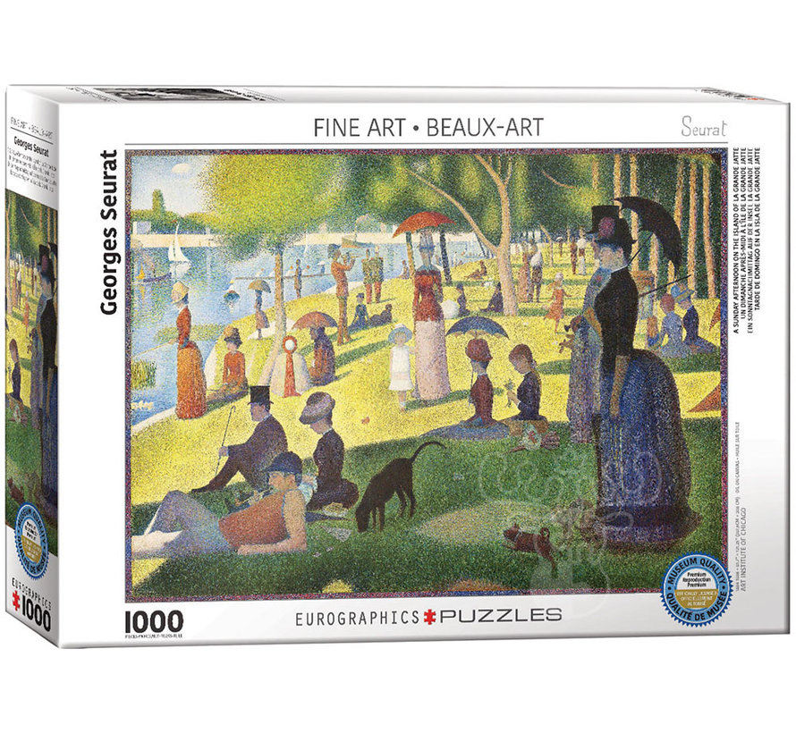 Eurographics Seurat: A Sunday Afternoon on the Island of La Grande Jatte 1000pcs