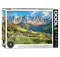 Eurographics HDR Photography: Dolomites, Italian Alps Puzzle 1000pcs
