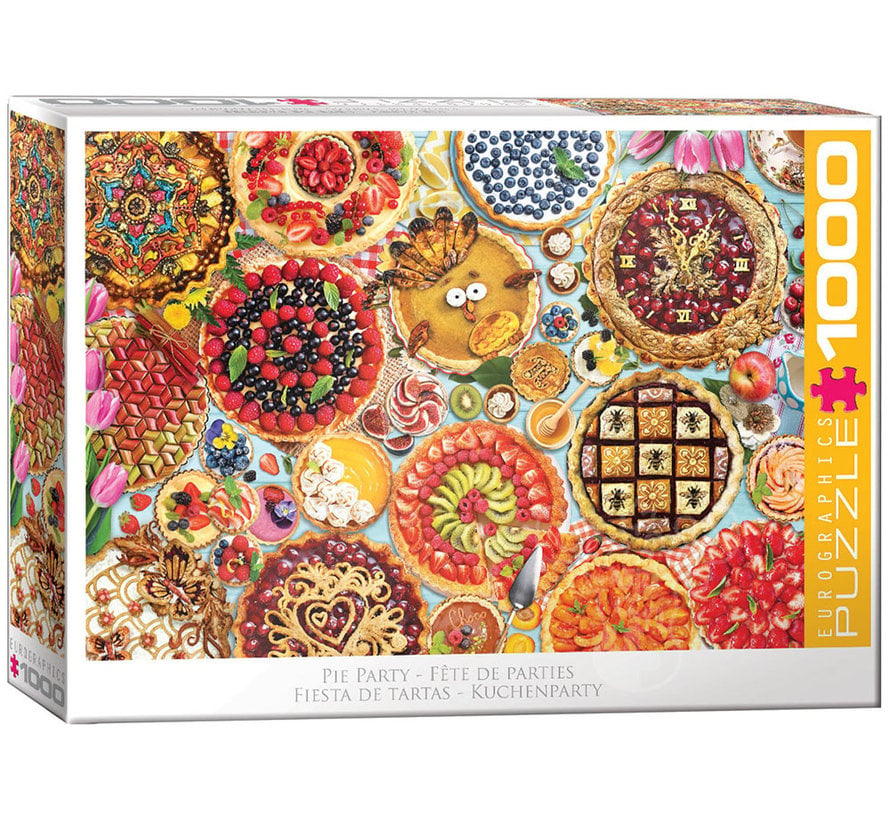 Eurographics Pie Party - Sweet Collection Puzzle 1000pcs