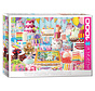 Eurographics Food: Birthday Party Cakes - Sweet Collection Puzzle 1000pcs