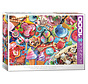 Eurographics Food: Ice Cream Party - Sweet Collection Puzzle 1000pcs