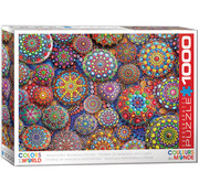 Eurographics Eurographics Colors of the World: Meditative Mandala Stones Puzzle 1000pcs