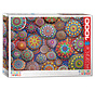 Eurographics Colors of the World: Meditative Mandala Stones Puzzle 1000pcs