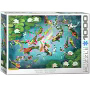Eurographics Eurographics Artist Label Borelli: Koi Fish Puzzle 1000pcs