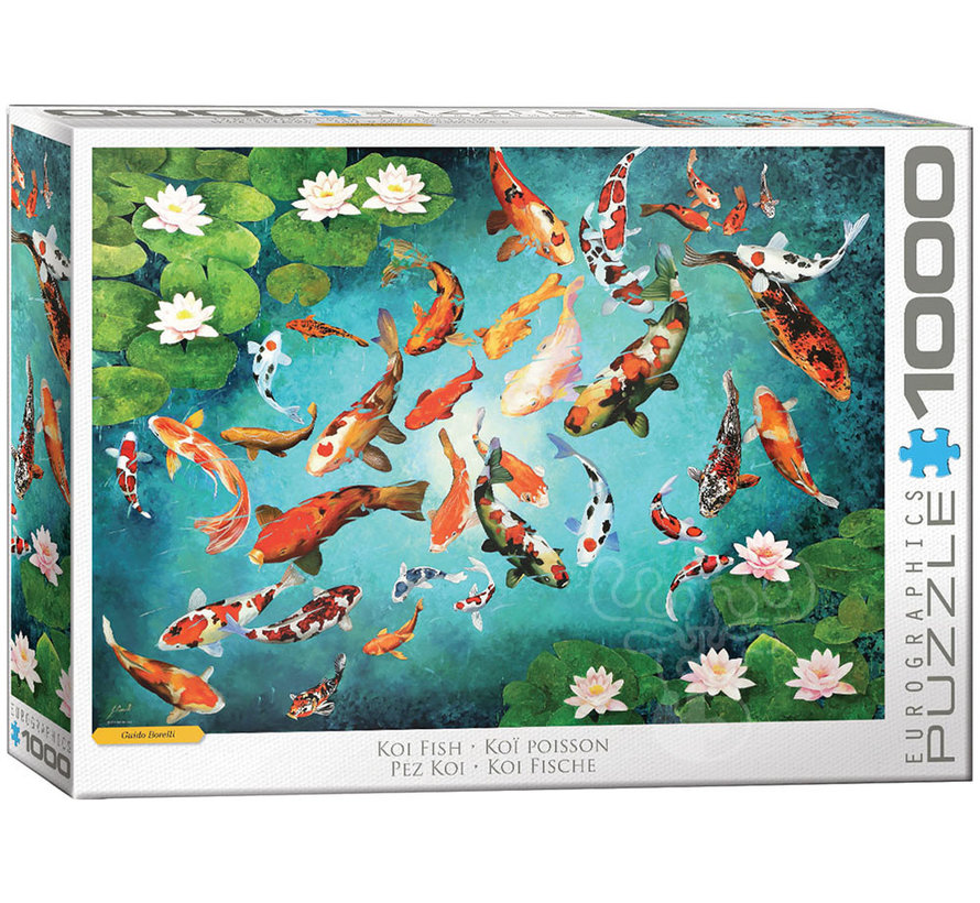 Eurographics Borelli: Koi Fish Puzzle 1000pcs