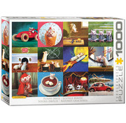 Eurographics Eurographics Heffernan: Funny Mice Puzzle 1000pcs