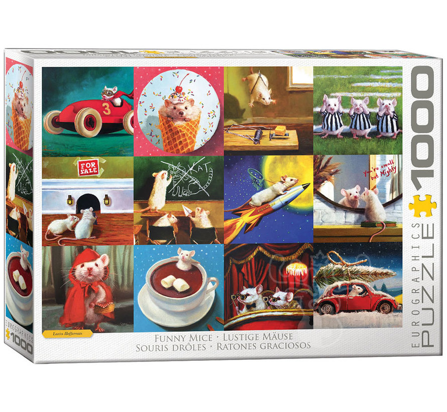 Eurographics Heffernan: Funny Mice Puzzle 1000pcs