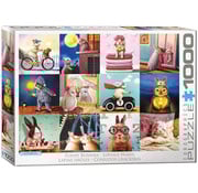 Eurographics Eurographics Heffernan: Funny Bunnies Puzzle 1000pcs