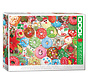Eurographics Christmas Donut Party - Sweet Collection Puzzle 1000pcs
