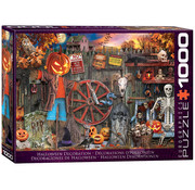 Eurographics Eurographics Seasonal: Halloween Decorations Puzzle 1000pcs