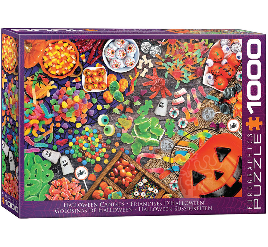 Eurographics Halloween Candies Puzzle 1000pcs