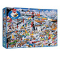 Gibsons I Love Boats Puzzle 1000pcs RETIRED