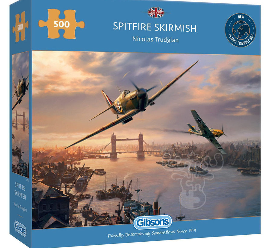Gibsons Spitfire Skirmish Puzzle 500pcs