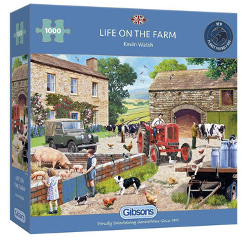 Gibsons Gibsons Life on the Farm Puzzle 1000pcs