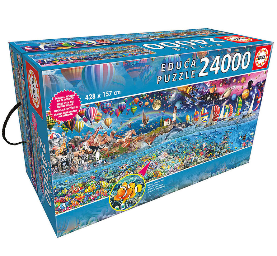 Educa Life, the Great Challenge Puzzle 24000pcs