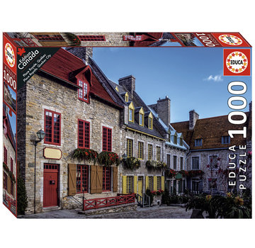 Educa Borras Educa Place Royale, Quebec City Puzzle 1000pcs