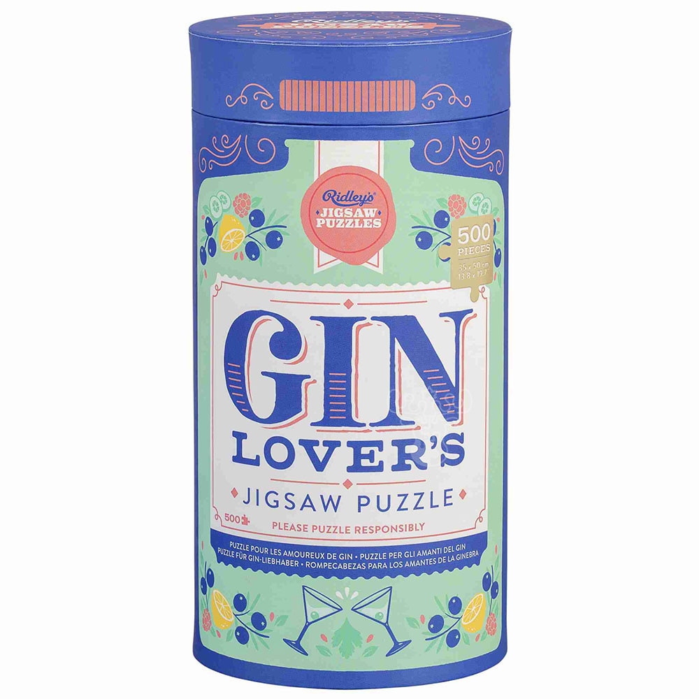 Ridley's Gin Lover's Puzzle 500pcs Puzzles Canada