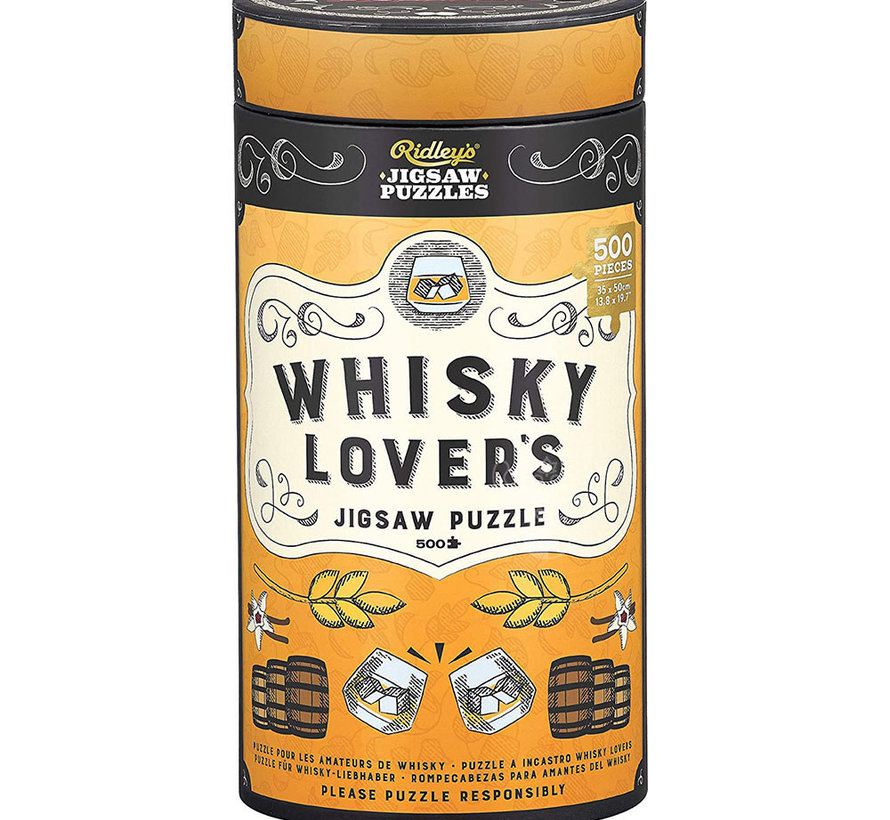 Ridley's Whisky Lover's Puzzle 500pcs