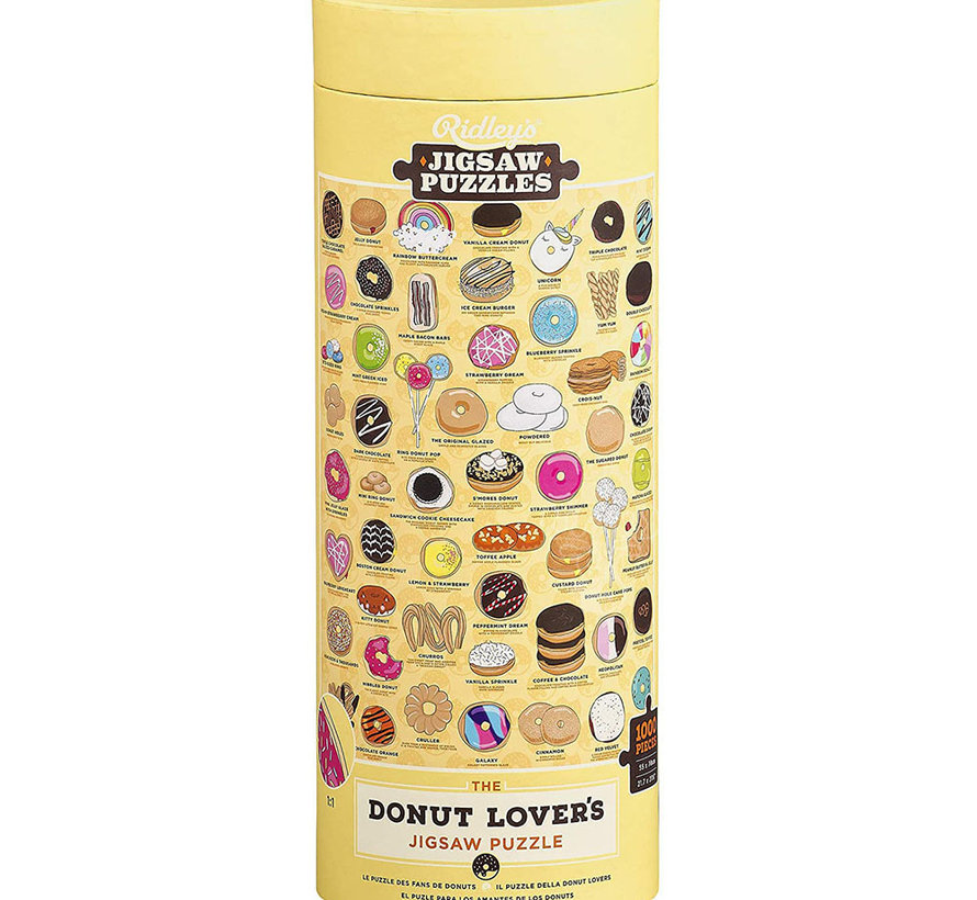 Ridley's Donut Lover's Puzzle 1000pcs