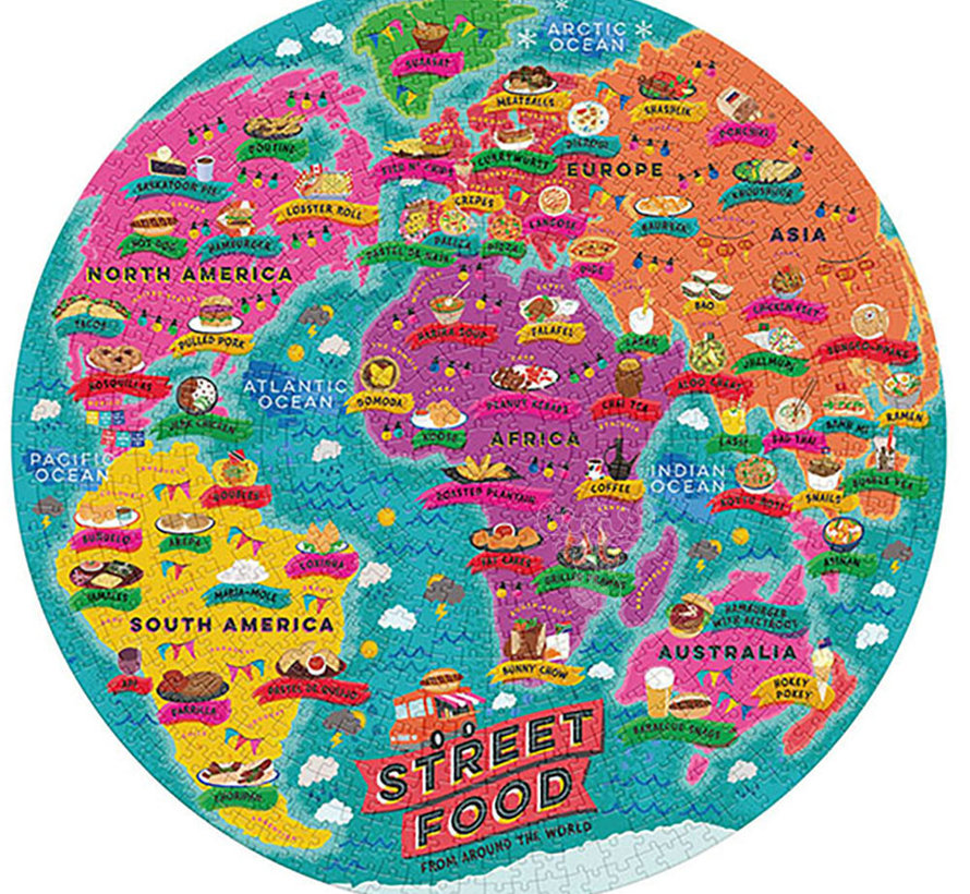 Ridley's Street Food Puzzle 1000pcs