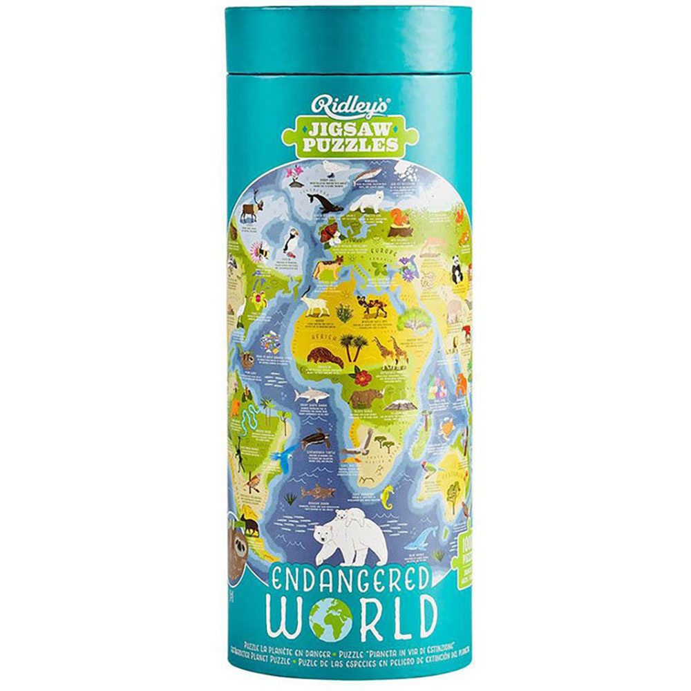 Ridley's Endangered World Puzzle 1000pcs Puzzles Canada