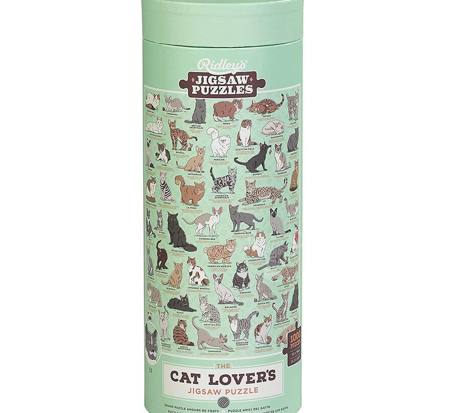 Ridley's The Cat Lover's Puzzle 1000pcs
